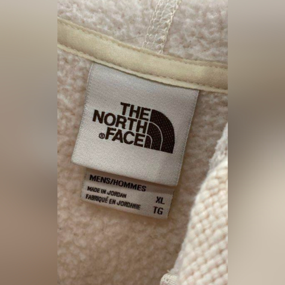 The North Face Curran Tail 1/4 Zip Waffle Hoodie Sweater XL Like New MSRP $115 - Picture 6 of 7